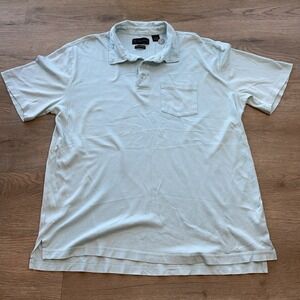 R&R Casual Mens Short Sleeve Polo Shirt Size XL  Casual 100% Cotton extra soft